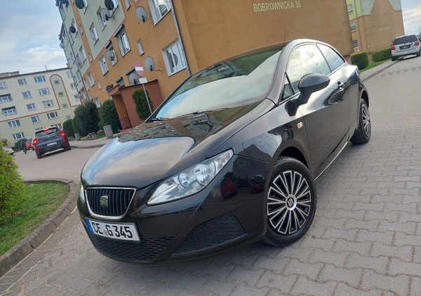 Seat Ibiza cena 10999 przebieg: 189000, rok produkcji 2009 z Wągrowiec małe 46